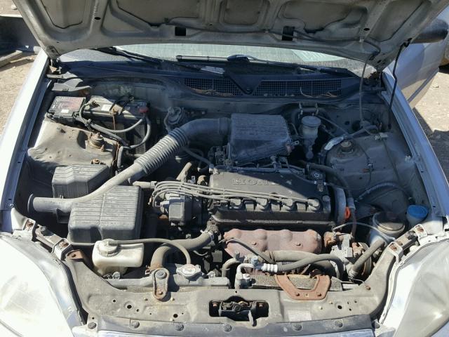 2HGEJ6618YH531042 - 2000 HONDA CIVIC BASE SILVER photo 7