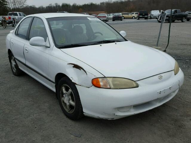 KMHJF34M9VU401205 - 1997 HYUNDAI ELANTRA GL WHITE photo 1