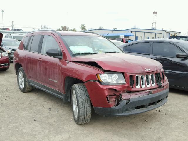 1C4NJCBA7GD569022 - 2016 JEEP COMPASS SP RED photo 1