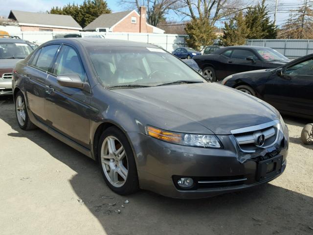 19UUA66287A026409 - 2007 ACURA TL GRAY photo 1