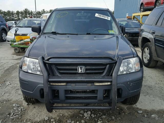 JHLRD1848WC061955 - 1998 HONDA CR-V LX BLACK photo 9