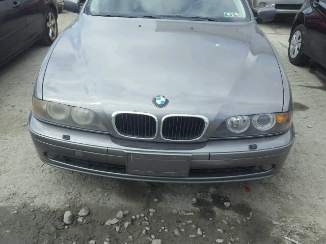 WBADT43453GY99171 - 2003 BMW 525 I AUTO SILVER photo 9