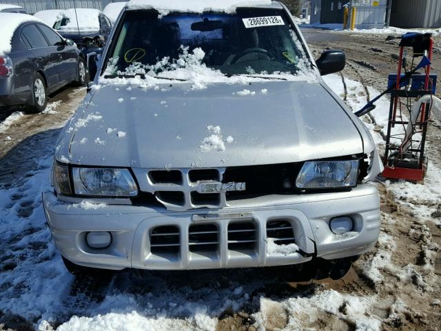 4S2DM58W4Y4301441 - 2000 ISUZU RODEO S SILVER photo 7