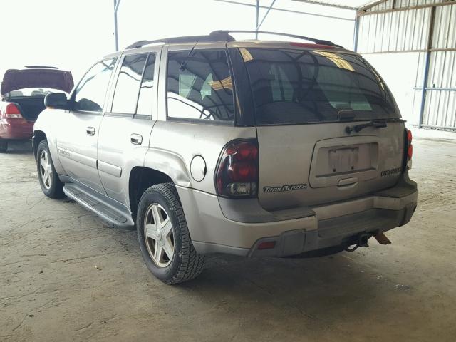 1GNDS13S032187125 - 2003 CHEVROLET TRAILBLAZE GOLD photo 3