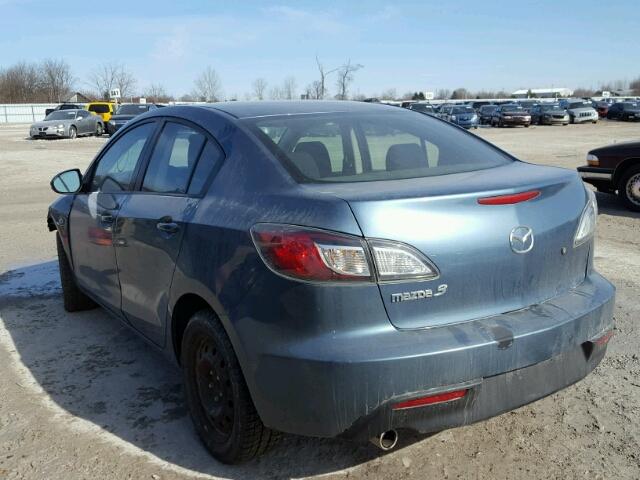 JM1BL1SF2A1237625 - 2010 MAZDA 3 I BLUE photo 3