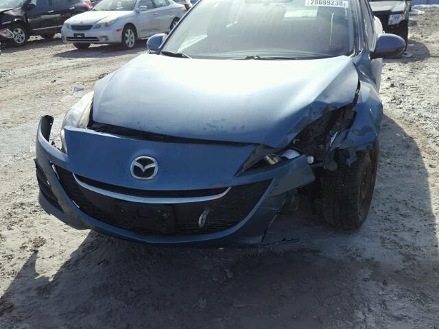 JM1BL1SF2A1237625 - 2010 MAZDA 3 I BLUE photo 9