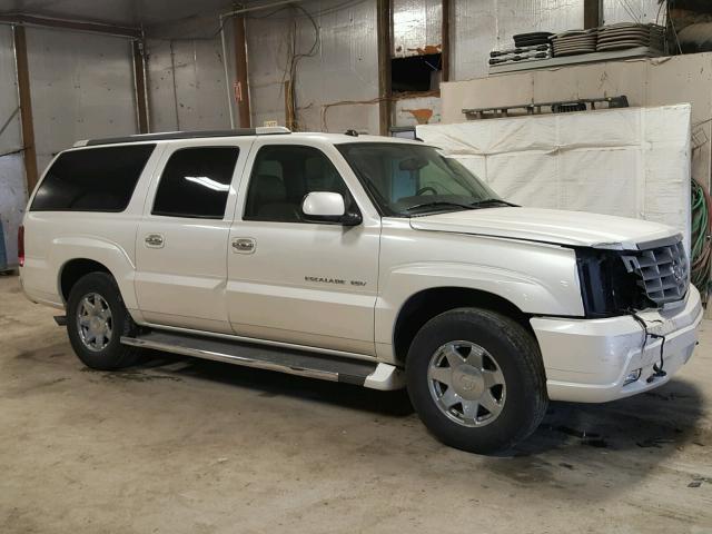 3GYFK66N75G137007 - 2005 CADILLAC ESCALADE E CREAM photo 9