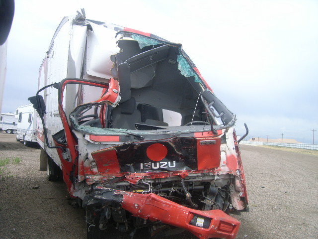 JALE5W161D7902052 - 2013 ISUZU NQR RED photo 1