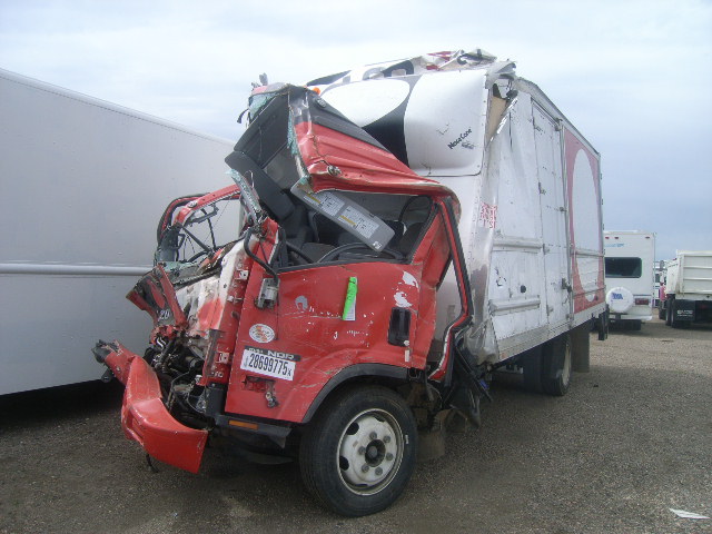 JALE5W161D7902052 - 2013 ISUZU NQR RED photo 2