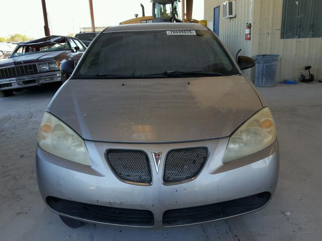 1G2ZF55B964218778 - 2006 PONTIAC G6 SE SILVER photo 10