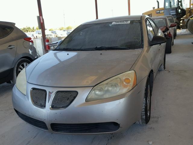 1G2ZF55B964218778 - 2006 PONTIAC G6 SE SILVER photo 2