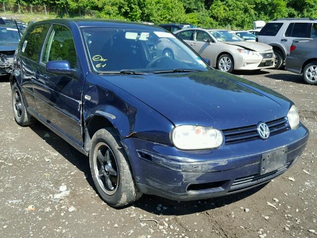 9BWBL61JX44008542 - 2004 VOLKSWAGEN GOLF GL BLUE photo 1