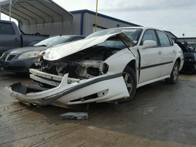 2G1WH52K739418525 - 2003 CHEVROLET IMPALA LS WHITE photo 2