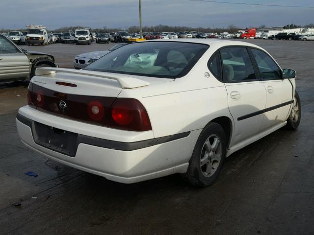 2G1WH52K739418525 - 2003 CHEVROLET IMPALA LS WHITE photo 4