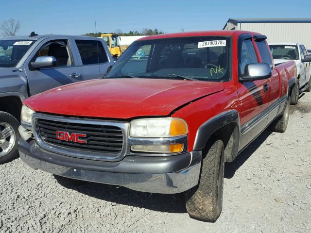 2GTEK19T1Y1151626 - 2000 GMC NEW SIERRA RED photo 2