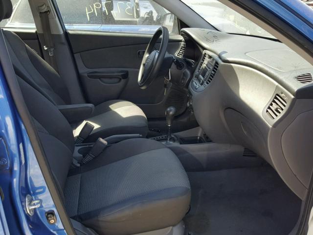 KNADH4A39A6666893 - 2010 KIA RIO LX Կապույտ լուսանկար 5