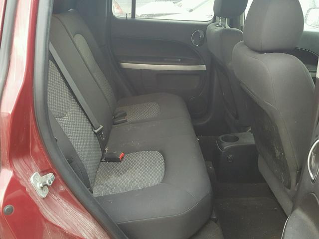 3GNDA13DX7S631013 - 2007 CHEVROLET HHR LS MAROON photo 6