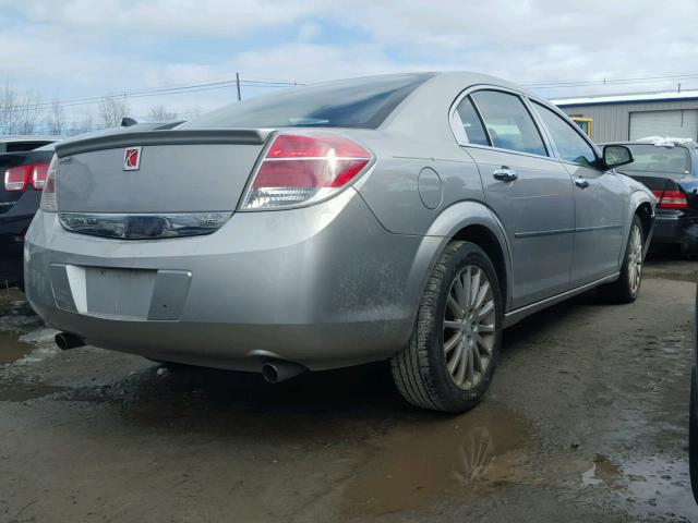 1G8ZV57707F256259 - 2007 SATURN AURA XR SILVER photo 4