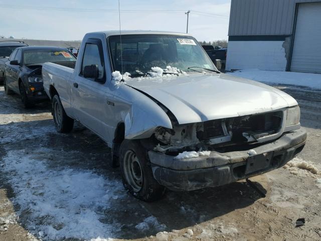 1FTYR10D03TA13965 - 2003 FORD RANGER SILVER photo 1