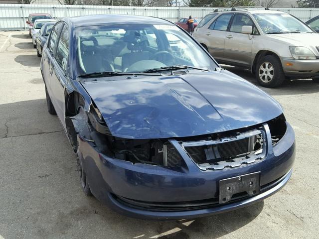 1G8AJ55F27Z166970 - 2007 SATURN ION LEVEL ლურჯი ფოტო 1