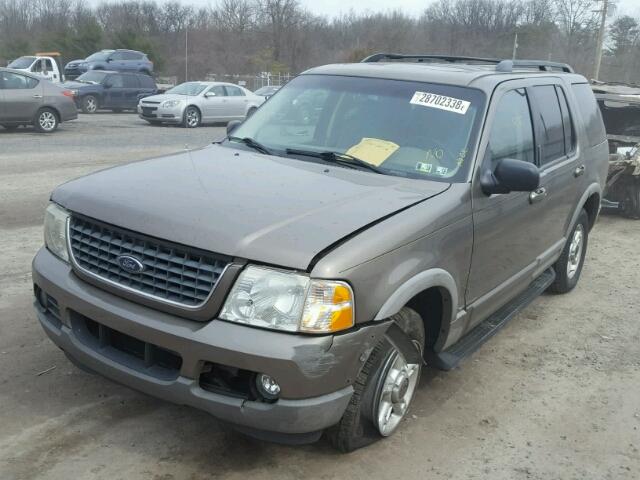 1FMDU73E12UC55379 - 2002 FORD EXPLORER X BROWN photo 2