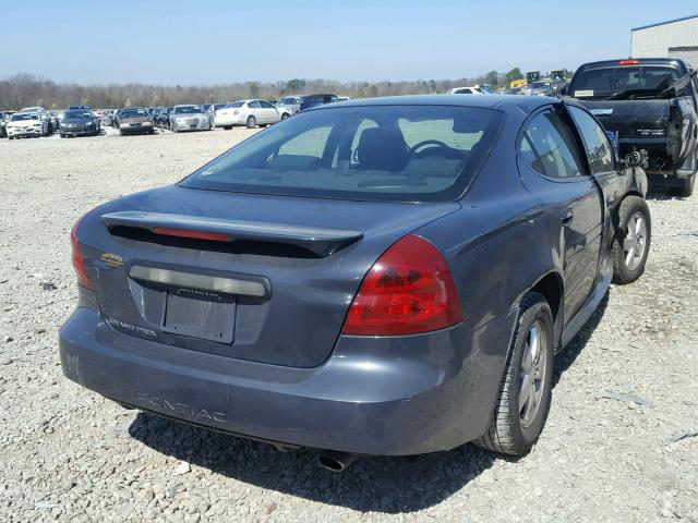 2G2WP552X81113973 - 2008 PONTIAC GRAND PRIX GRAY photo 4