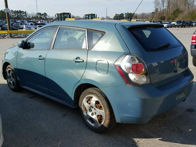 5Y2SL67869Z446435 - 2009 PONTIAC VIBE BLUE photo 3