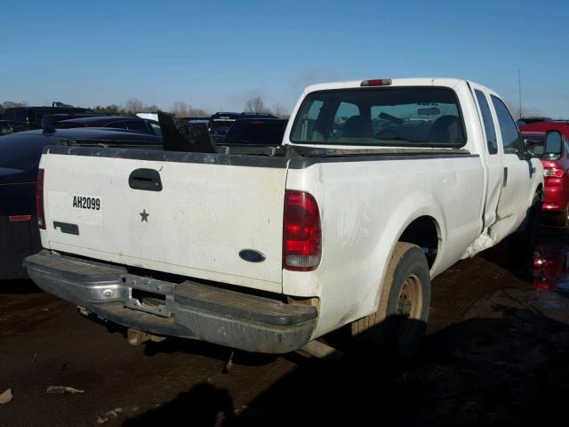 1FTNX20L8XEE65758 - 1999 FORD F250 SUPER WHITE photo 4