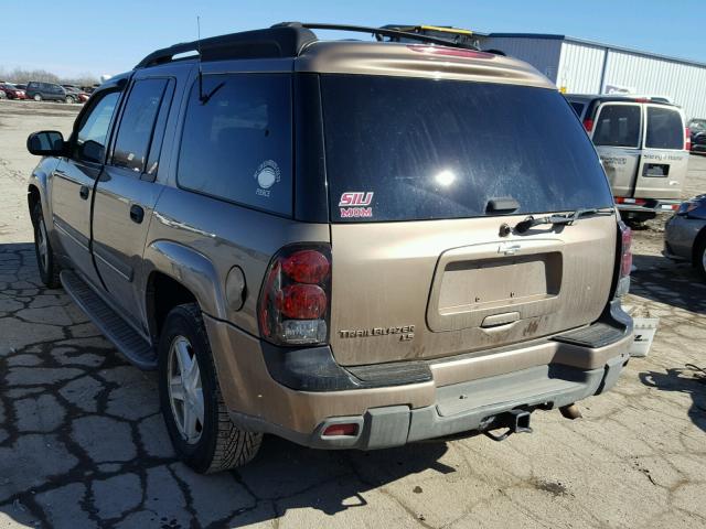 1GNET16S326137386 - 2002 CHEVROLET TRAILBLAZE TAN photo 3