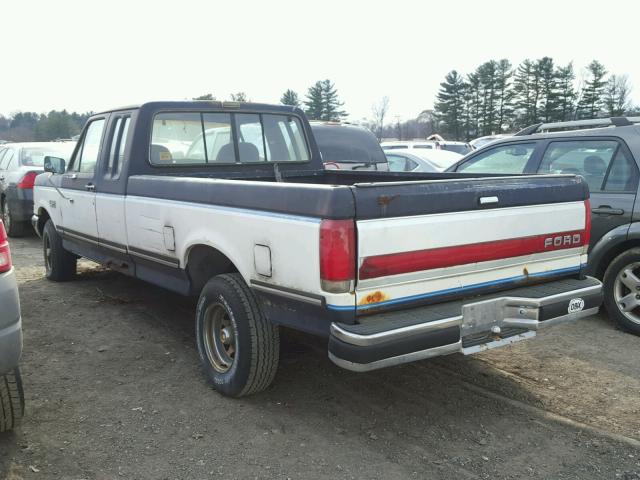 1FTEX14N8KKA45725 - 1989 FORD F150 BLUE photo 3