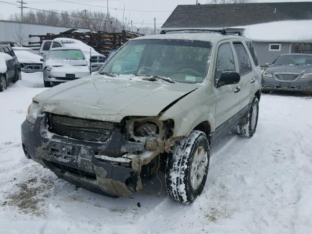 1FMYU93156KA27381 - 2006 FORD ESCAPE XLT BEIGE photo 2