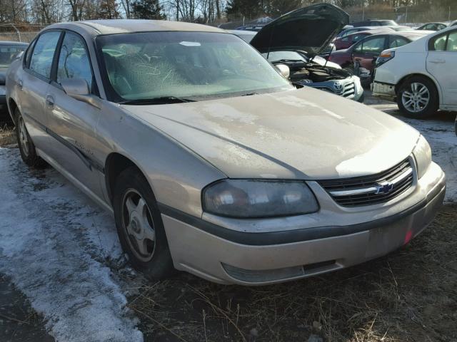 2G1WH55KX29272079 - 2002 CHEVROLET IMPALA LS TAN photo 1