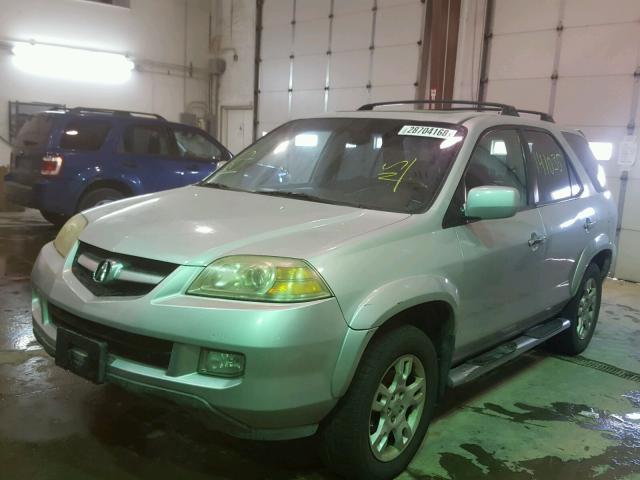 2HNYD18964H524426 - 2004 ACURA MDX TOURIN SILVER photo 2