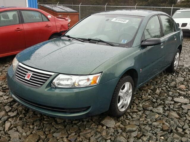 1G8AJ55F77Z157035 - 2007 SATURN ION LEVEL GREEN photo 2
