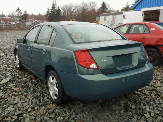 1G8AJ55F77Z157035 - 2007 SATURN ION LEVEL GREEN photo 3