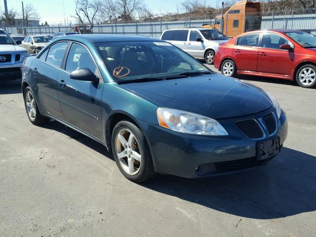 1G2ZG58N274145984 - 2007 PONTIAC G6 BASE GREEN photo 1