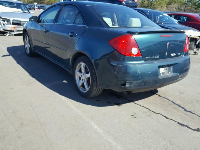 1G2ZG58N274145984 - 2007 PONTIAC G6 BASE GREEN photo 3