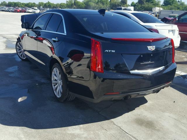 1G6AA5RX2H0167666 - 2017 CADILLAC ATS BLACK photo 3