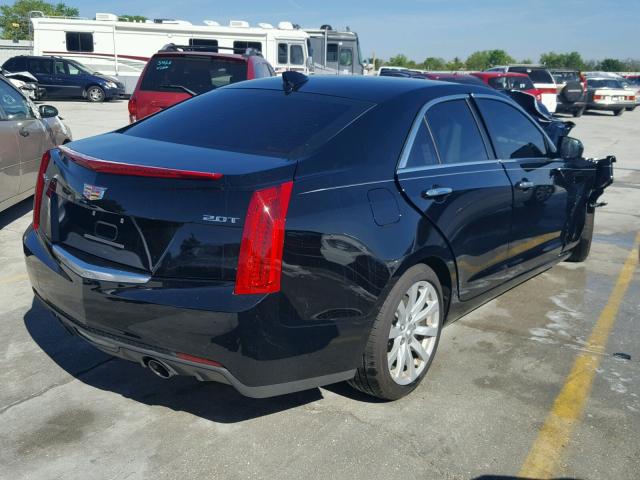 1G6AA5RX2H0167666 - 2017 CADILLAC ATS BLACK photo 4