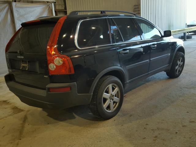 YV1CZ592151212468 - 2005 VOLVO XC90 BLACK photo 4