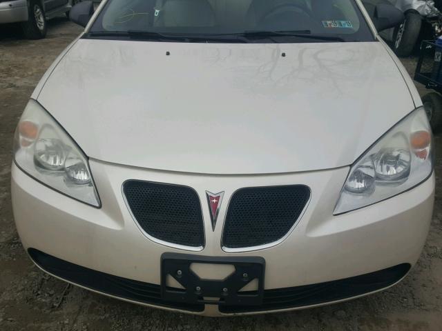 1G2ZH17N994194321 - 2009 PONTIAC G6 GT TAN photo 7