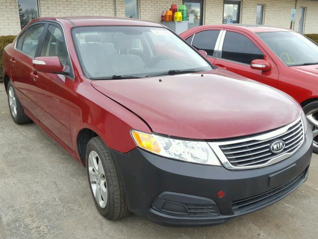 KNAGE228795353508 - 2009 KIA OPTIMA RED photo 1