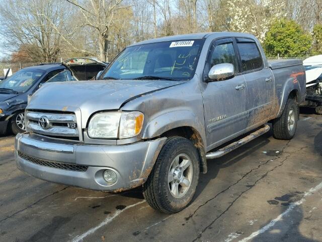 5TBDT44186S549768 - 2006 TOYOTA TUNDRA DOU SILVER photo 2