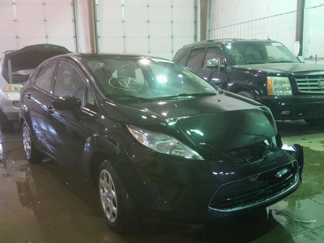 3FADP4BJXCM189130 - 2012 FORD FIESTA SE BLACK photo 1