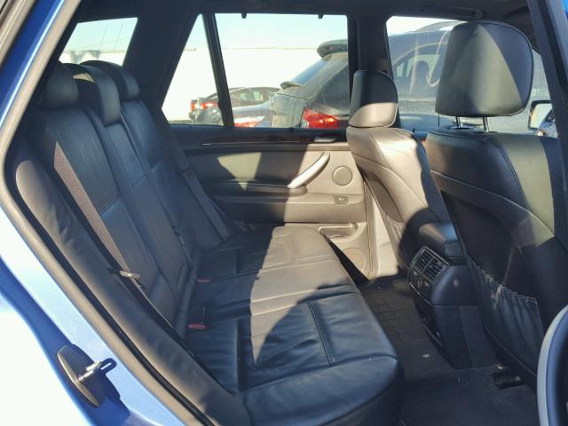 5UXFB93503LN80447 - 2003 BMW X5 4.6IS BLUE photo 6