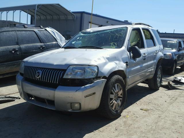 4M2CU87197KJ07166 - 2007 MERCURY MARINER PR SILVER photo 2