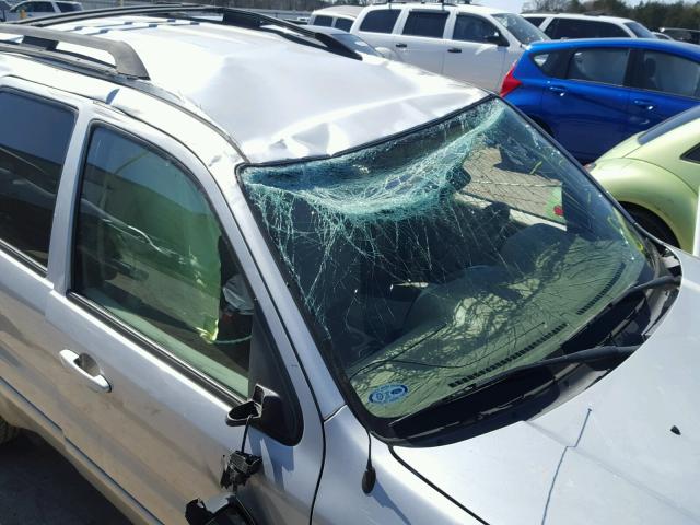 4M2CU87197KJ07166 - 2007 MERCURY MARINER PR SILVER photo 9