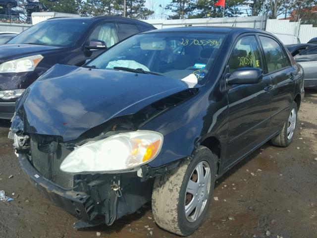 1NXBR32E66Z575774 - 2006 TOYOTA COROLLA CE BLACK photo 2