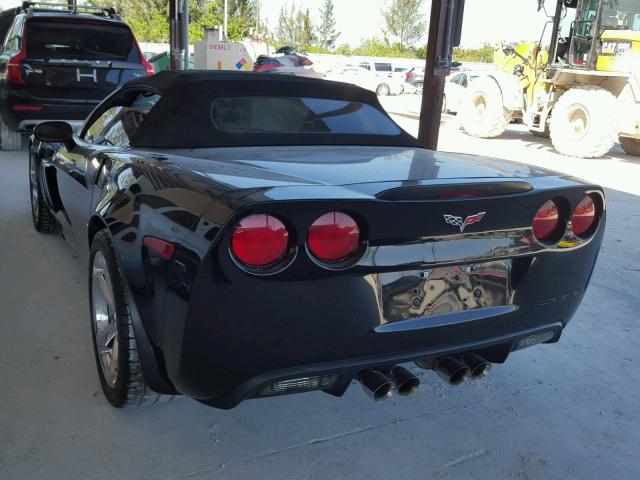 1G1YS3DW5A5103554 - 2010 CHEVROLET CORVETTE G BLACK photo 3