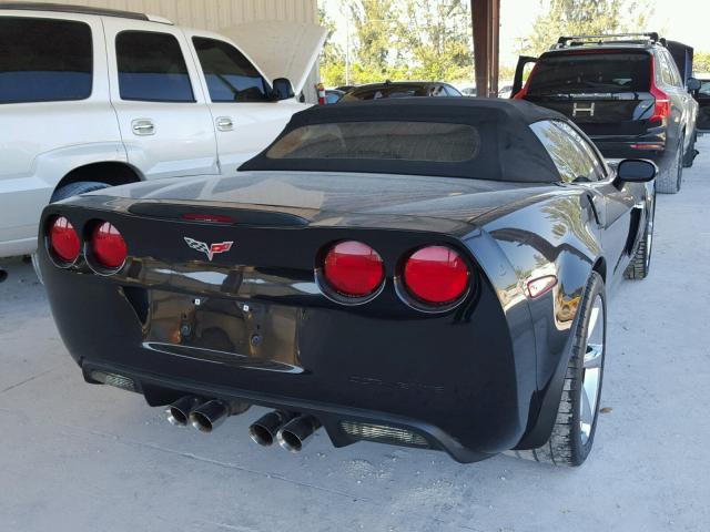 1G1YS3DW5A5103554 - 2010 CHEVROLET CORVETTE G BLACK photo 4